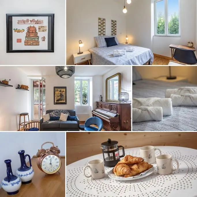 Appart Cosy Retro Voyage Avec Veranda & Piano Bagneres-de-Bigorre